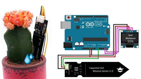 custom homemade moisture meter for soil|diy capacitive soil moisture sensor.